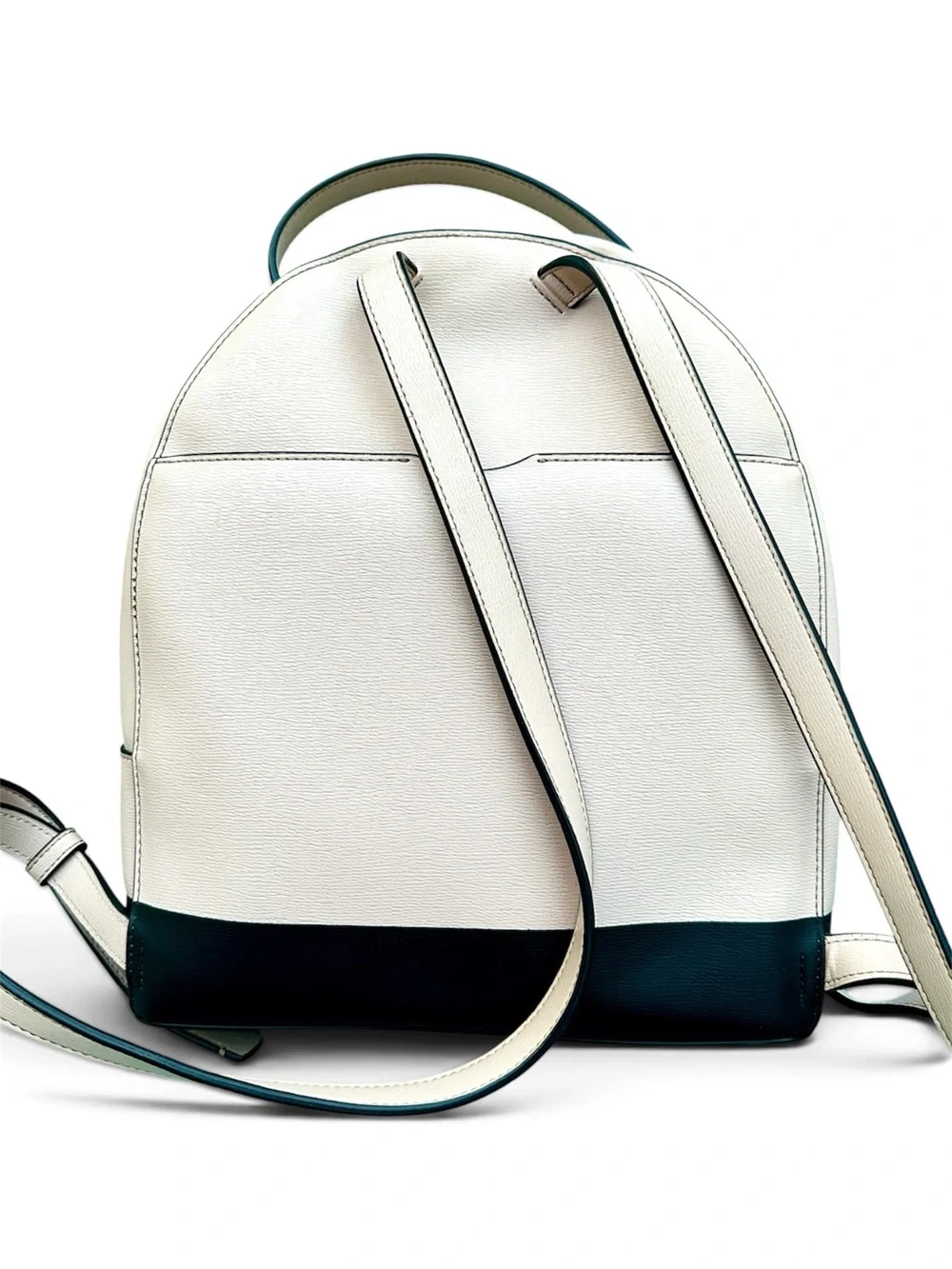 kate spade Cream, Black & Multicolor Minnie Mouse Leather Backpack
